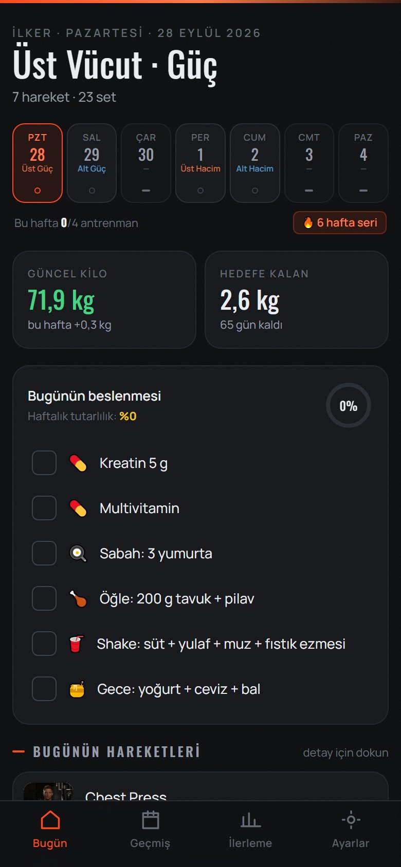 Demir — bugün